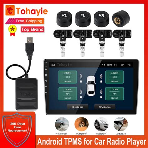 Купить Автомобильная электроника Smart Car Android Tpms For Car Radio Dvd Player Tire Pressure