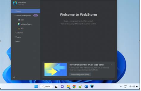 Windows Webstorm