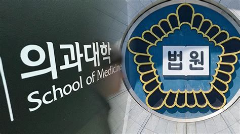 법원 의대 증원 집행정지 신청 기각·각하 결정