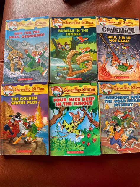 Geronimo Stilton Books Hobbies And Toys Books And Magazines Fiction And Non Fiction On Carousell