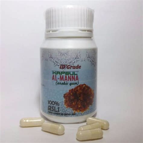 Al Manna Capsules Arabic Gum Shopee Singapore