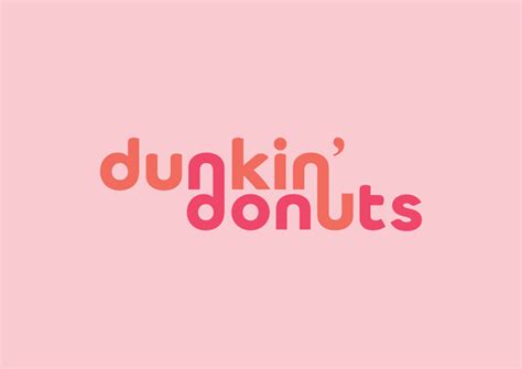 Branding Dunkin Donuts Refonte Behance