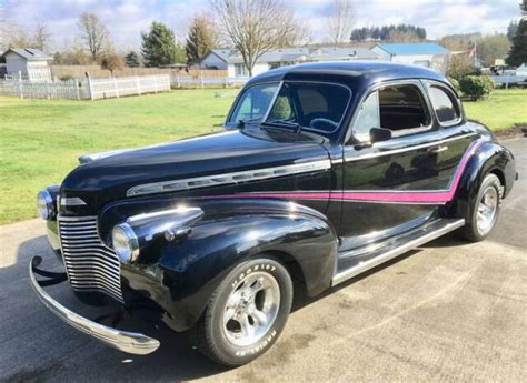 1940 Chevrolet Deluxe Coupe Hi Pro Classic Hot Rod Resto Mod For Sale Photos Technical