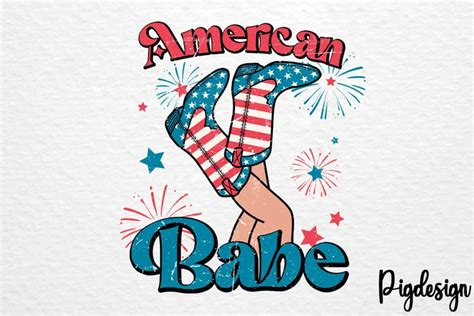 American Babe Png For Th Of July Png Cowgirl Png