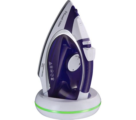 Russell Hobbs Freedom 23300 Cordless Steam Iron Purple And White