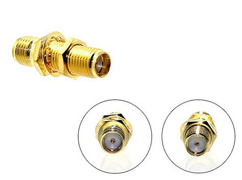 CT27AA120 Car Aerial Adapter SMA Female Male To SMA Male Connector