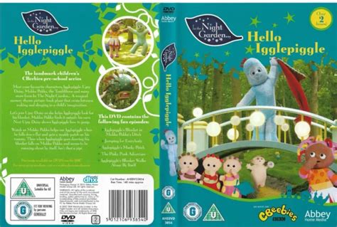 IN THE NIGHT GARDEN Hello Igglepiggle DVD 2015 Abbey Home Media BBC