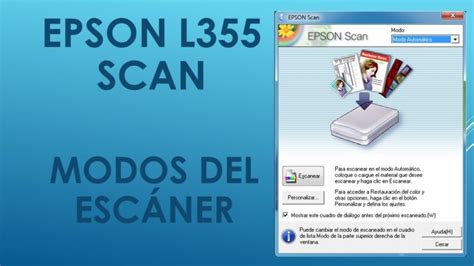 C Mo Configurar El Escaner De La Epson L Mundowin