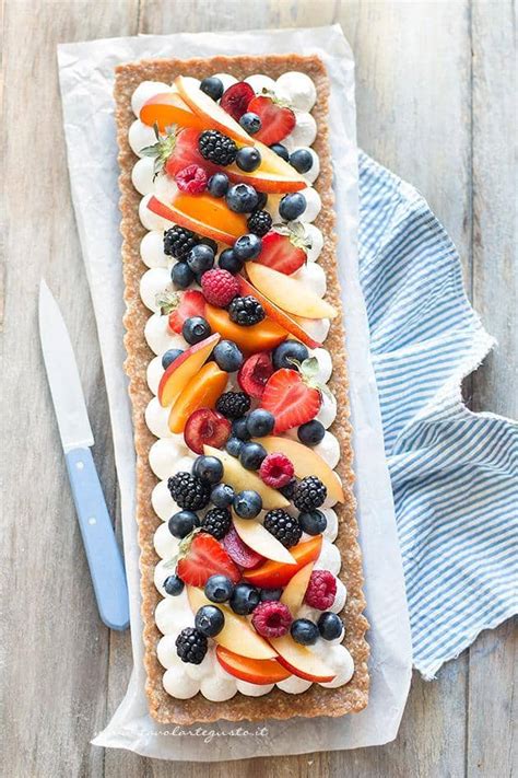 Crostata Senza Cottura Alla Frutta La Ricetta Veloce In 30 Minuti