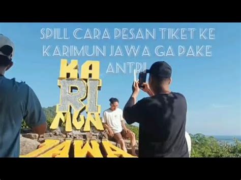 Cara Pesan Tiket Online EXPRESS Bahari Ke Karimun Jawa Travel