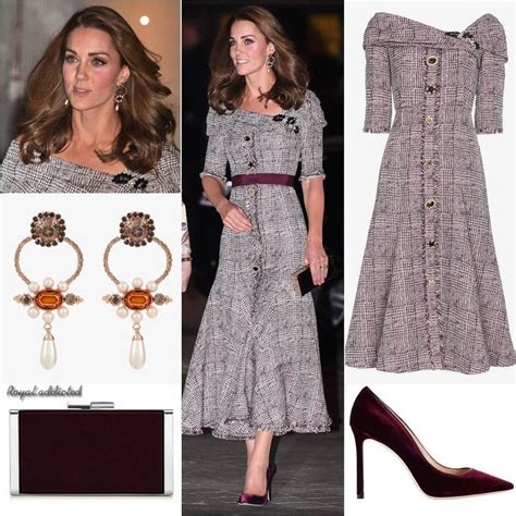 Royal Addicted “duchess Of Cambridge Style Dress Erdem 2328 Shoes Jimmy Choo 650