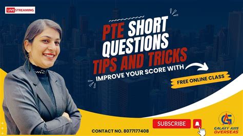 Prepare Pte Speaking Pte Speaking Answer Short Questions Tips