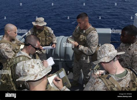 Cpl Jeremiah Alamo Center Acting Squad Leader Of A Training Squad