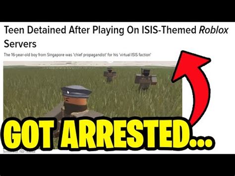 This 16 Year Old Roblox Player Got ARRESTED YouTube