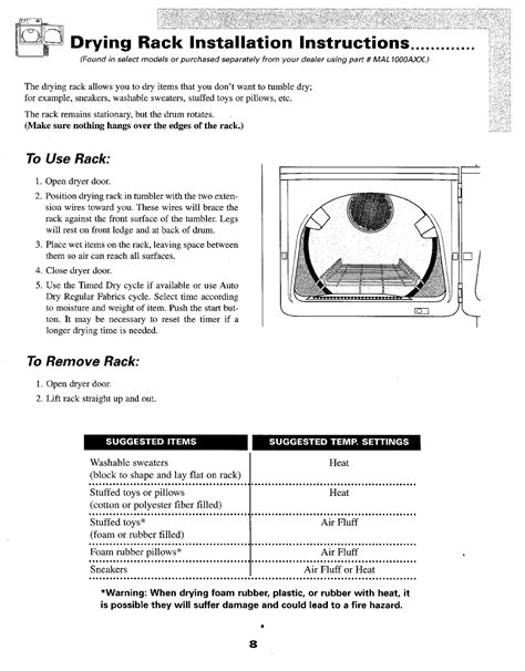 User Manual Maytag MDG9316AWW Dual Fuel Dryer ManualsFile Page 9