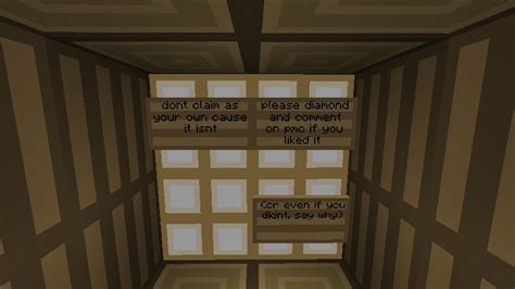 Hidden Piston Door Minecraft Map