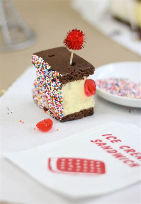 Giant Banana Split Ice Cream Sandwich Sprinkle Bakes