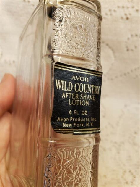 Vintage Avon First Edition Wild Country After Shave Lotion Book Bottle