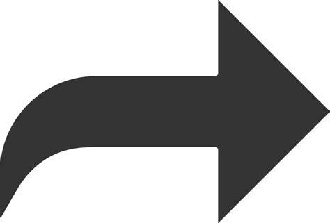 Right Arrow Symbol Icon For Web And Application Vector Image