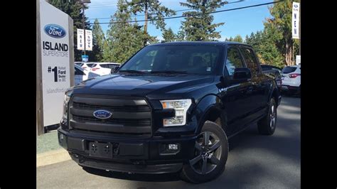 2016 Ford F 150 Lariat Sport Technology SuperCrew Rear Heated Seats