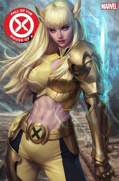 Magik Draws Her Soulsword To Fight For Krakoa In Artgerm S Fall Of The