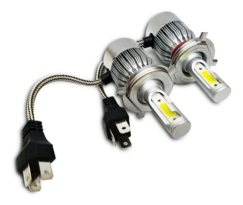 Kit Focos Led Tipo Xenon Para Autos Faros Delanteros E Mercado Libre