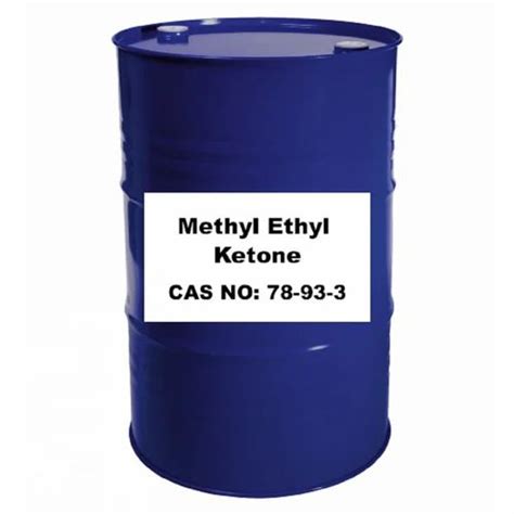 Distilled Methyl Ethyl Ketone Mek For Surface Coating Litres Drum