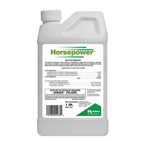 Horsepower Herbicide Nufarm Forestry Distributing North Americas