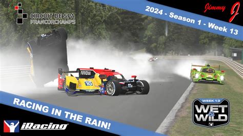 Gtps Spa Francorchamps Iracing Rain Youtube