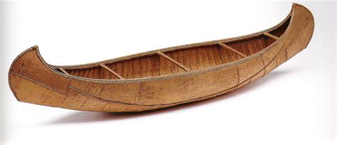 Beaver Bark Canoes Eastern Cree Crooked Canoe