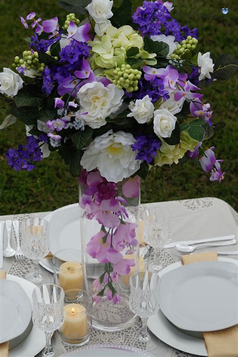 Diy Tutorial Spring Bouquet Tall Vase Wedding Centerpiece Wedding