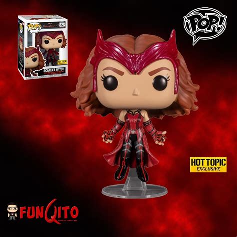 Wandavision Scarlet Witch Funko Pop Exclusivo Funqito