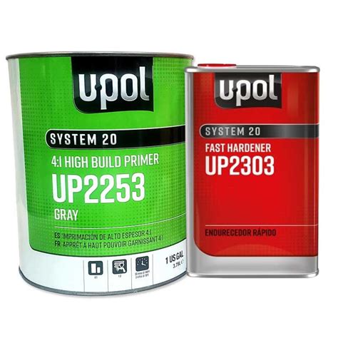 U Pol 41 Gray High Build Primer 2253