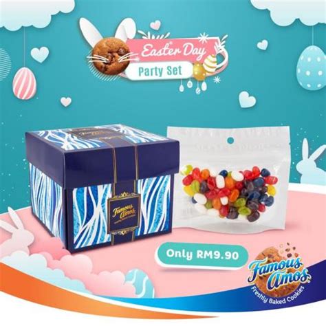 Famous Amos Online Easter Day Party Set Promotion 1 Apr 2020 12 Apr