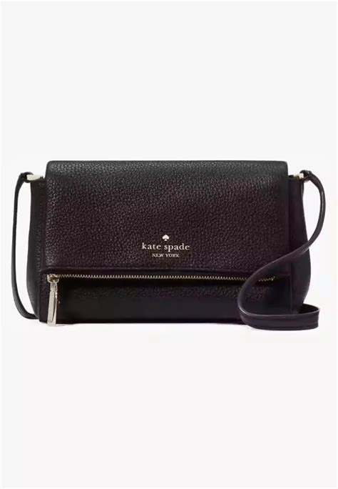 Jual Kate Spade Kate Spade Leila Mini Zip Crossbody Black Original 2024