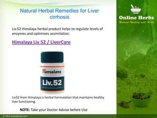 Liv 52 From Himalaya PPT