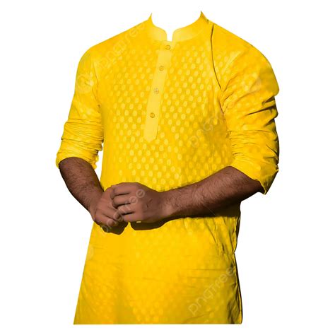 Panjabi Transparent And Psd Panjabi Yallow Panjabi Panjabi Psd Png