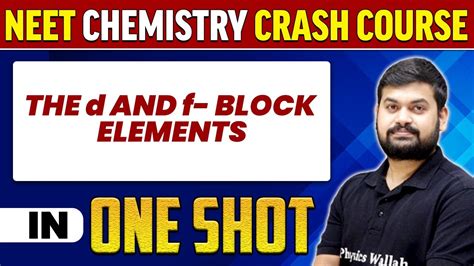 The D And F Block Elements In Shot All Concepts Tricks Pyqs