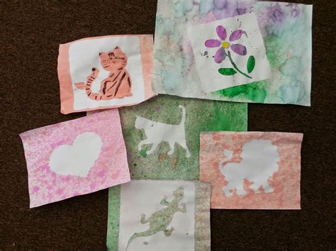 Choices for Children: Watercolors & Stencils