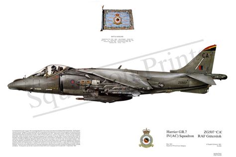 Harrier GR7 - Print | Squadron Prints