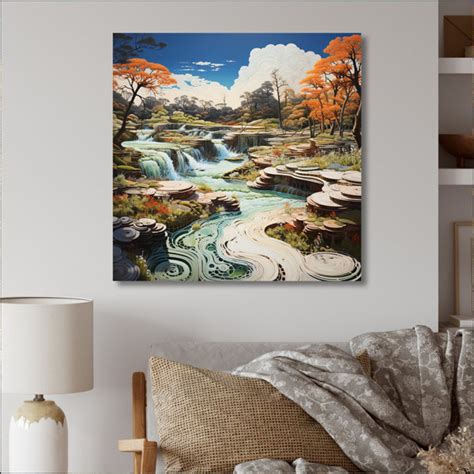 Millwood Pines Geyser Natures Fountain Ii On Canvas Print Wayfair Canada