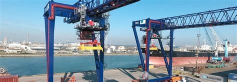 Rmg Rail Mounted Gantry Cranes Macport