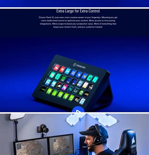 Elgato Stream Deck Xl Advanced Stream Control With Customizable