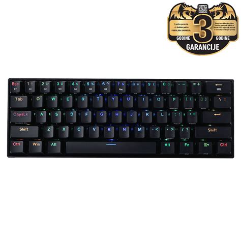 Redragon Draconic K Rgb Mehani Ka Tipkovnica