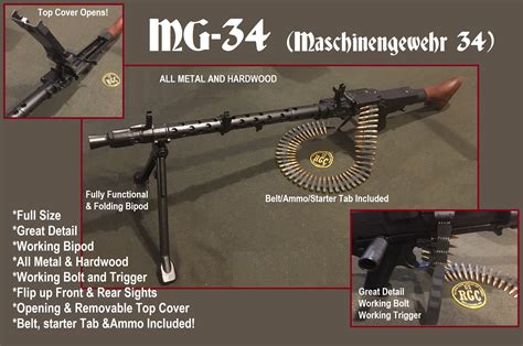 Mg Maschinengewehr The United States Replica Gun Company