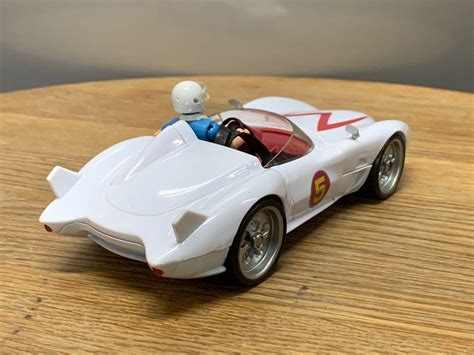 Hot Wheels Speed Racer Mach Racer X Chim Chim Vehicle With Figure