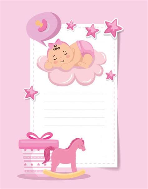 Diseños Tarjetas Para Recien Nacidos Con 3 Funciones