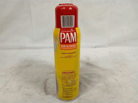 Pam Original No Stick Cooking Spray Natural Canola Oil Pack Of