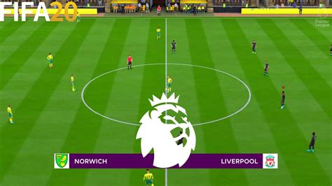 Fifa Norwich City Vs Liverpool English Premier League