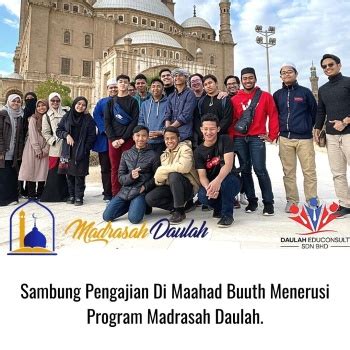 Belajar Di Maahad Buuth Menerusi Program Madrasah Daulah